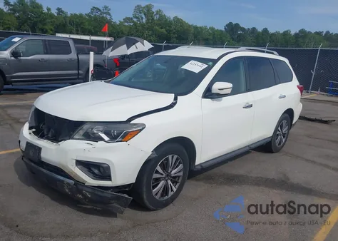 2017 Nissan Pathfinder Sv z USA, uszkodzony, nr VIN 5N1DR2MN7HC685340